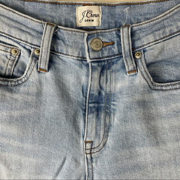 J. Crew Light Wash Slim Boyfriend Jeans Pants Bottoms Women's size 26 - Picture 4 of 10
